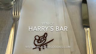 Harry´s Bar, Venice 4K | allthegoodies.com