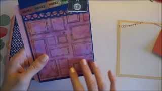 Envelope Mini Album, part 1 - Scrapbooking tutorial / Aida Handmade