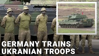 German Army trains Ukrainian troops in Leopard 1 A5 tanks