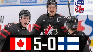 Canada vs Finland | 2020 WJC Highlights | Jan. 4, 2020