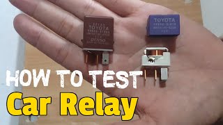 Paano itest ang sirang RELAY | How To Check Bad Relay