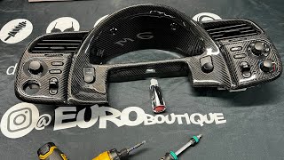 Honda S2000 Carbon Fiber Gauge Cluster DIY