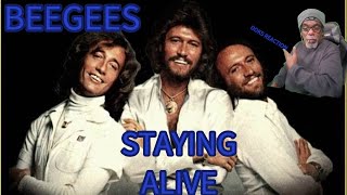 BEE GEES - STAYING LIVE (MUSIC VIDEO) REACTION. #beegees #stayingalive #video #reaction #classic