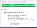 Java String Program charAt(index) Part 5