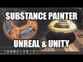 Export Substance painter textures to Unreal and Unity, made easy!!!!!