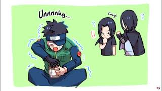 Opening a Jar || Uchiha Family Funny Comics