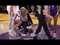 🫣 A'ja Wilson HARD FALL After Cameron Brink Fouls Her | WNBA Las Vegas Aces vs Los Angeles Sparks