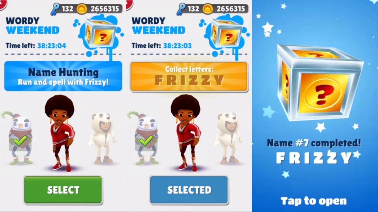 Subway Surfers Saint Petersburg Wordy Weekend Frizzy Gameplay 3