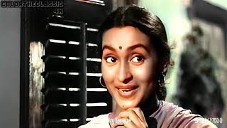 Kaali Ghata Chhaye In Color (4K) | Sujata (1959) Nootan, Asha Bhosle, SD Burman
