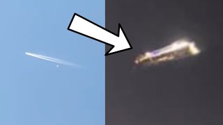 A UFO appeared next to the plane in San Francisco! A UFO seen in Florida