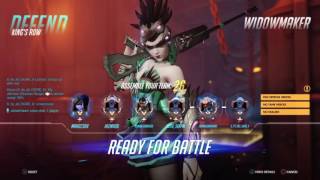Overwatch Origins Edition Widowmaker Gameplay 20 Player Killstreak