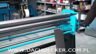 Sheet Metal Roller, Rolling Machine, Rundbiegemaschine, Rouleuse, Zakružovačka plechů ZRC