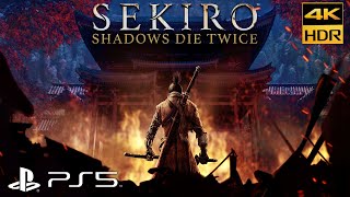 Sekiro Shadows Die Twice PS5 4K HDR 60fps - Gameplay Part #2 Walkthrough Playstation 5