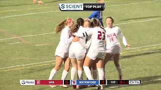 NFA defeats Waterford 3-0 in ECC DI girls' soccer final