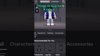 Shocking things to buy for 4 robux #roblox #robux #shorts #gaming #buy #fyp