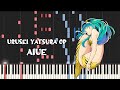 Urusei Yatsura (2022) Op - Aiue [アイウエ] (Piano Tutorial & Sheet Music)