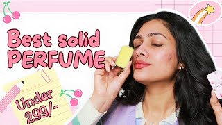 Blur India Viral Smells Like A Warm Hug Solid Perfumes Review 💞Best solid perfume under 299/-