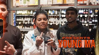 Young M.A gets iced out at her bottle signing!
