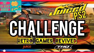 A challenge set by the channel Retro Games Revived - Juiced PS2.