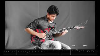 Obosh Onuvutir Deyal  - Artcell (Guitar Solo Cover with Tabs) | Tanvir | Bangladesh