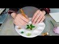 how to add a fondant calyx to an edible sugar rose tutorial