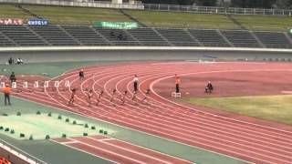 第42回東海学生陸上競技秋季選手権大会 女子100m 決勝 2015/10/10