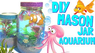 How to make an Aquarium In A Jar - Awesome Pinterest DiY Fun Craft!!!!