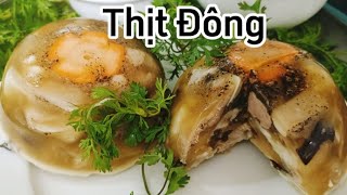 Jellied Meat - How to cook delicious, simple, flavorful jellied meat for Tet