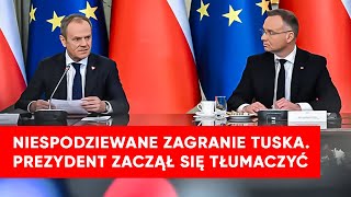 Tusk zaskoczył Dudę. Wyciągnął temat podsłuchów Pegasusem