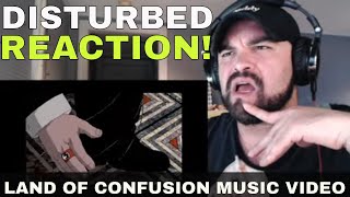 Disturbed- Land Of Confusion (Official Music Video) REACTION!