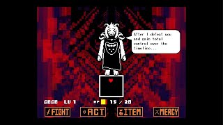 Asriel Dreemurr fight