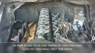 #Palit cylinder head gasket 4d56 step by step PART 1