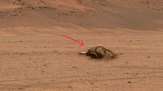 Mars Perseverance Rover Capture A car stuck to the surface of Mars thousands of years ago.