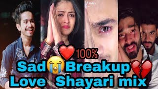 Latest Heart Touching 💓 Tik Tok Shayari | Breakup Tik Tok | Sad Shayari mix Tik Tok | Ansh Pandit
