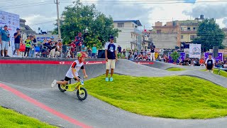 Nepal’s First Kids Cycling Competition ||  Amazing Pump Track in Kupondole, Lalitpur