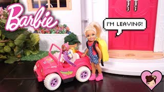 Barbie  Chelsea Runs Away - 24 HOUR Ignoring My Sister Challenge Fail