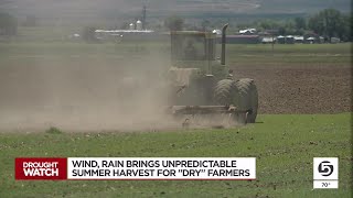 Farmers battle against Utah's infrequent weather