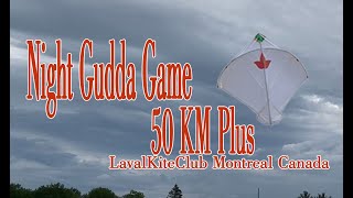 Night Gudda Game 2023|#KiteFlyingCanada|#KiteFlying|#PatangGame|#Basant|By LavalKiteClub Canada