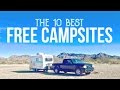 Top 10 Free Campsites 😀 | Boondocking & Dry Camping | How to Camp for Free Top 10 Free Campsites 😀 | Boondocking & Dry Camping | How to Camp for Free