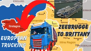 Zeebrugge to Brittany - European Trucking