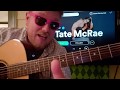 How To Play That Way Tate McRae // guitar tutorial beginner lesson easy chords