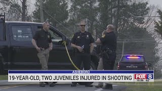 19-year-old, two juveniles injured in Asheboro shooting