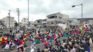 【４K24p】大阪大学お祭りダンスサークル祭楽人★ 瑞浪バサラカーニバル2024（バサカニ）/公園通線南会場/2024.12.15/DJI Pocket3