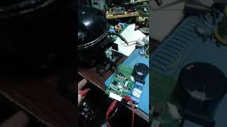 HAIER single door griz pcb testing