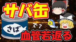 【40代50代】栄養満点！サバ缶で脳も血管も若返って、健康診断クリア～！手軽に購入できるサバ缶のメリットとデメリット、霊夢でも作れるなんちゃってサバ缶レシピもどうぞ。【ゆっくり解説】