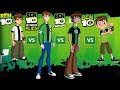 Ben10 Alien Force VS Ben10 Ultimate VS Ben10 Omniverse VS Ben10 reboot VS Ben10 Simple 2017 HD