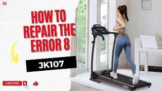 Redliro Foldable Treadmill JK107 | How to Repair the Error 8