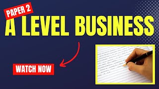 EDEXCEL A Level Business Paper 2✅