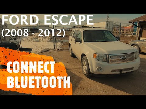 How do I play music through Bluetooth in my 2011 Ford Escape?