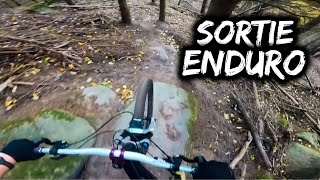 Sortie enduro + repérage d'une piste abandonnée !